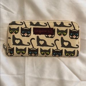 NWOT Bungalow 360 Cat Wallet